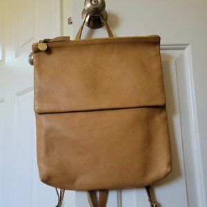 Clare V Agnes Backpack in Honey